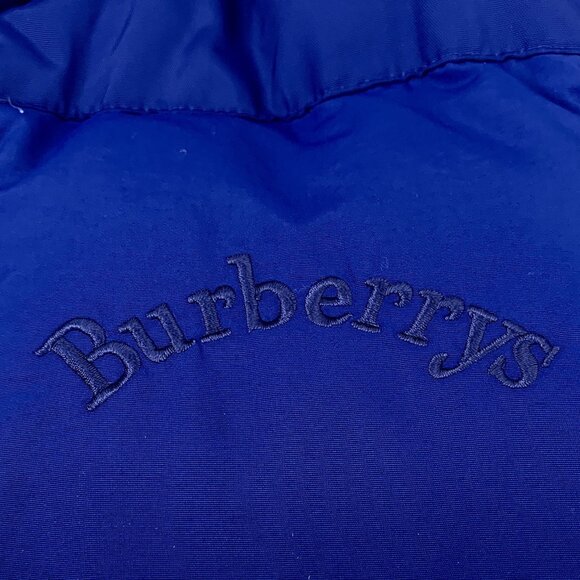Burberrys Blue Puffer Jacket Mens Size S - Picture 5 of 8
